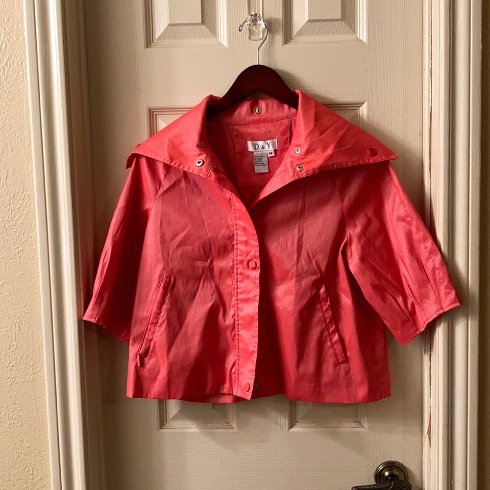 D & Y JACKET, SIZE MEDIUM